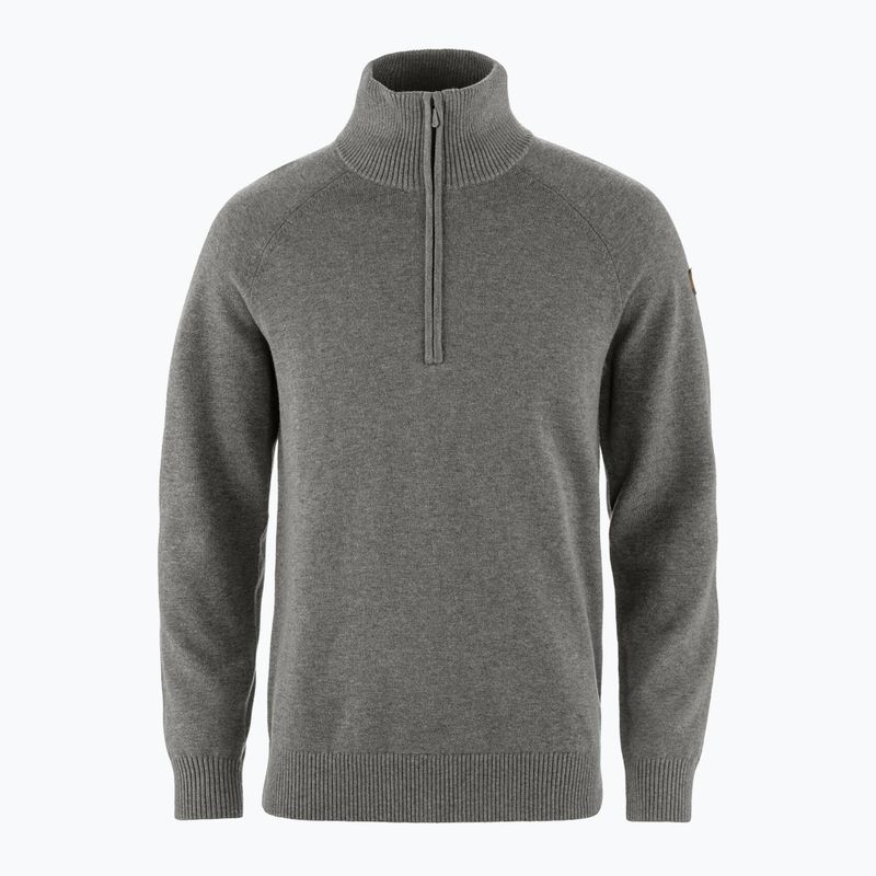 Felpa da trekking uomo Fjällräven Övik Lite Half Zip grey