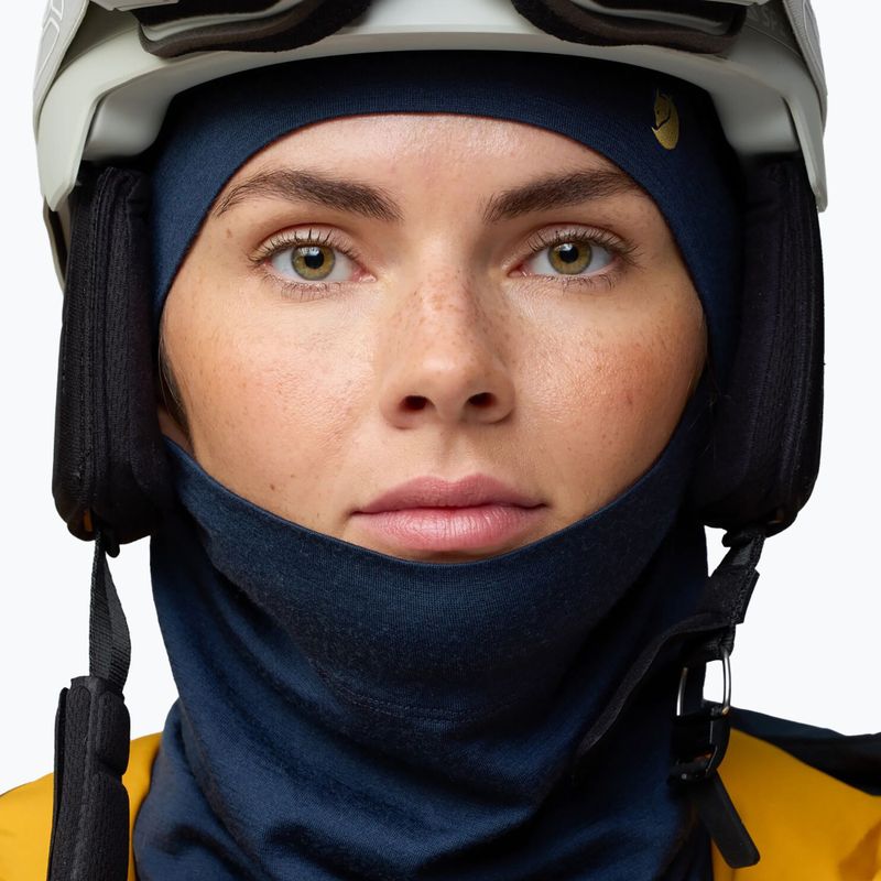 Passamontagna Fjällräven Bergtagen Merino mountain blue 5