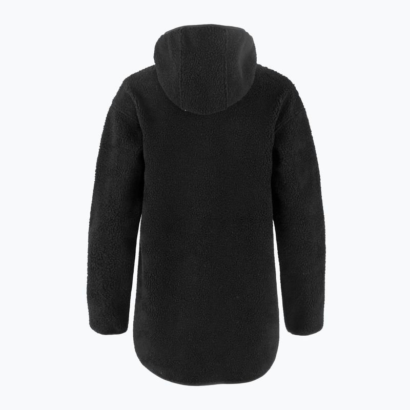 Felpa donna Fjällräven Vardag Pile Fleece Long black 6