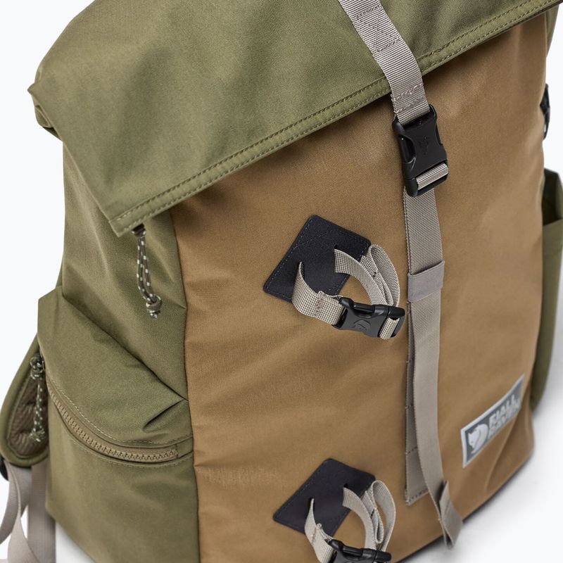 Zaino urbano Fjällräven Vardag Foldsack 25 l green/clay 5