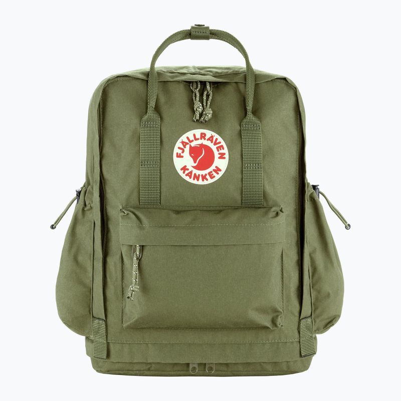 Zaino urbano Fjällräven Kånken Outlong 18 l verde