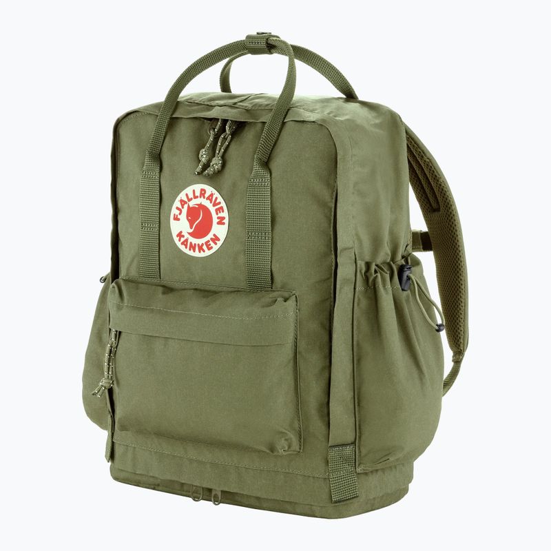 Zaino urbano Fjällräven Kånken Outlong 18 l verde 3