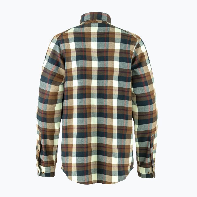 Camicia da uomo Fjällräven Fjällglim wood brown/maize yellow 2