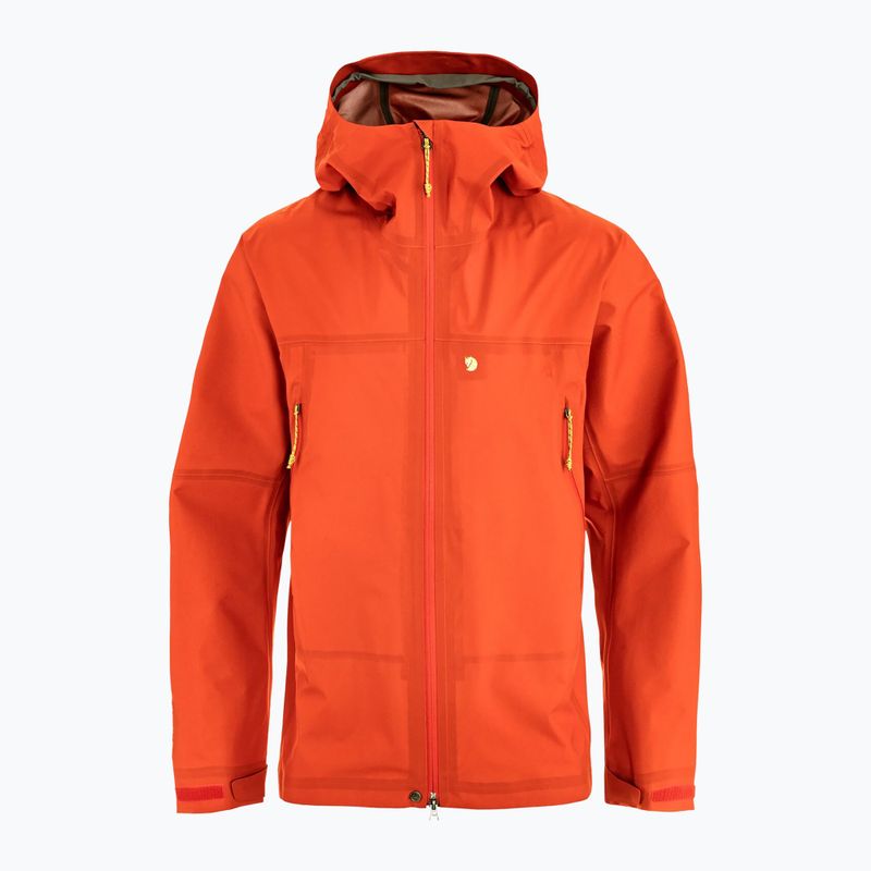 Giacca softshell da uomo Fjällräven Bergtagen GTX Lite flame orange 3