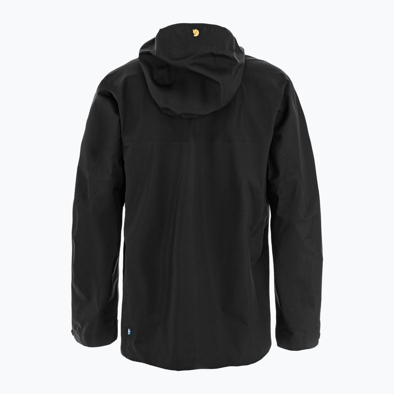 Giacca softshell da uomo Fjällräven Bergtagen GTX Lite black 2