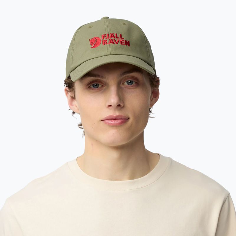 Cappellino con visiera Fjällräven Vardag Lite laurel green 4