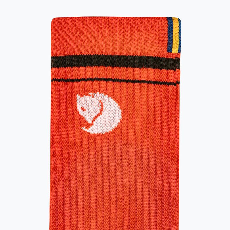 Calzini Fjällräven Hoja flame orange 2