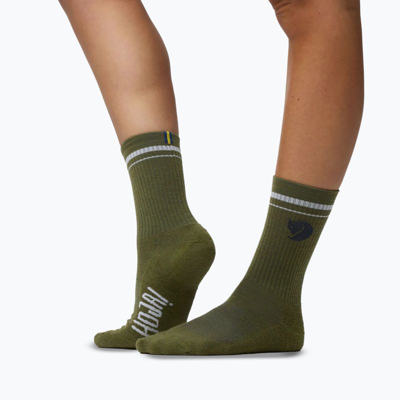 Calzini Fjällräven Hoja green 3