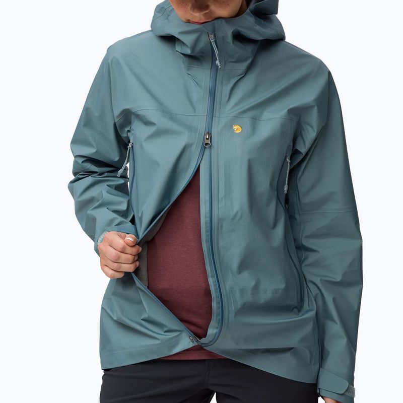 Giacca softshell da uomo Fjällräven Bergtagen GTX Lite nimbus blue 9