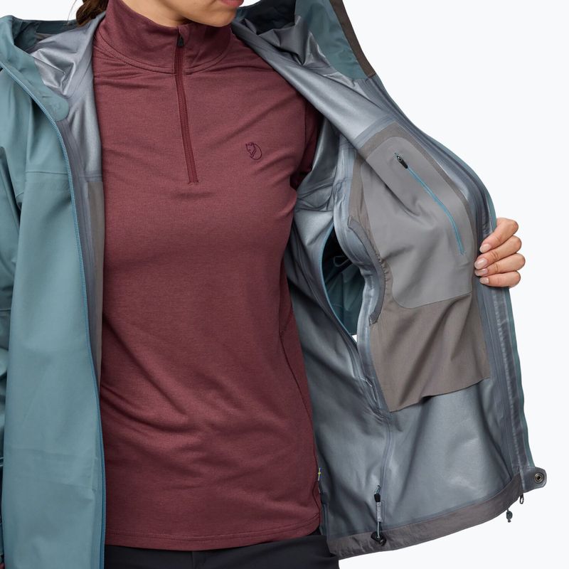 Giacca softshell da uomo Fjällräven Bergtagen GTX Lite nimbus blue 10