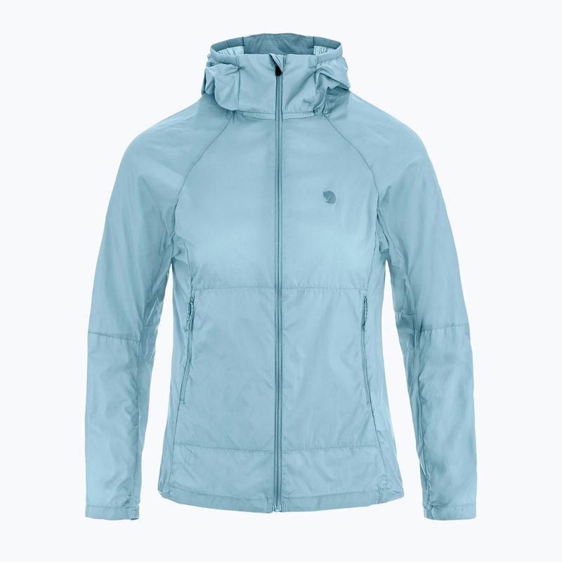 Giacca antivento da donna Fjällräven Keb Latt Wind breeze blue 7