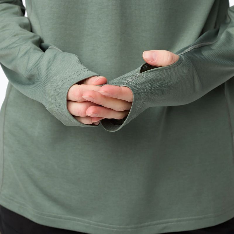 Felpa trekking da donna Fjällräven Abisko Day Hike Half Zip patina green 8