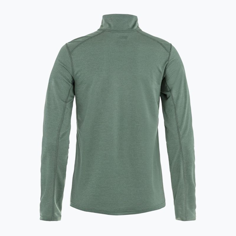 Felpa trekking da donna Fjällräven Abisko Day Hike Half Zip patina green 10