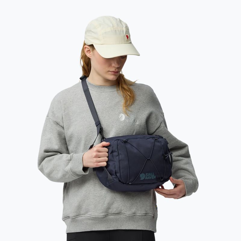Zaino urbano Fjällräven Skule Sling 6 l navy 4
