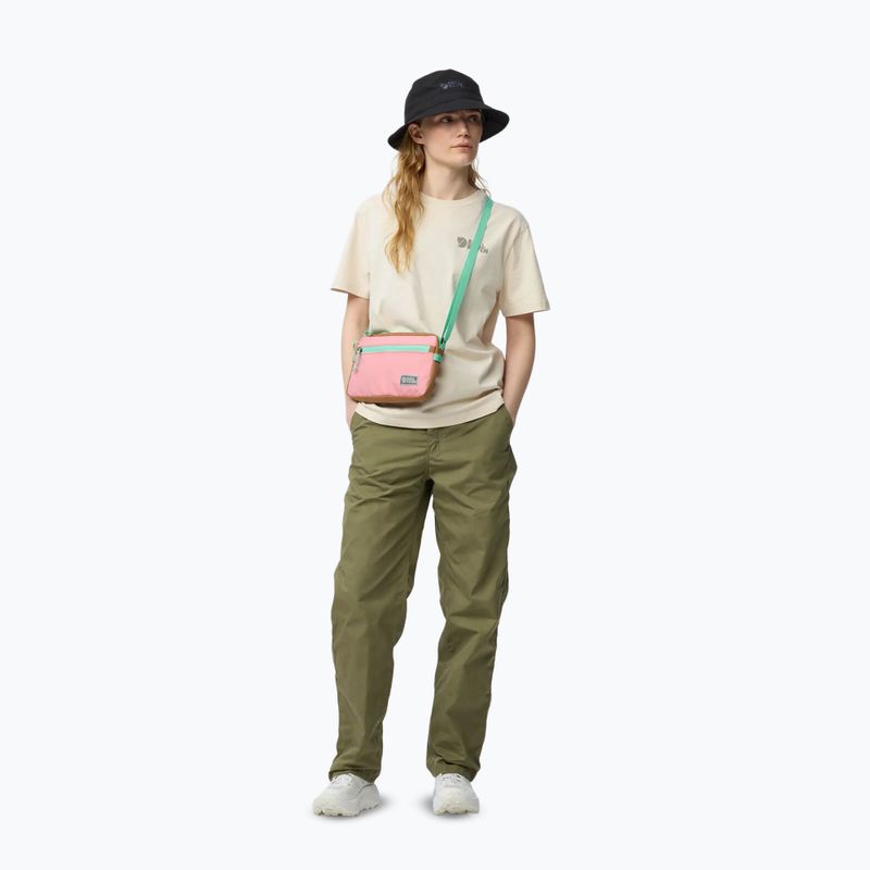 Borsello Fjällräven Vardag Pocket Large poppy pink/khaki dust 4