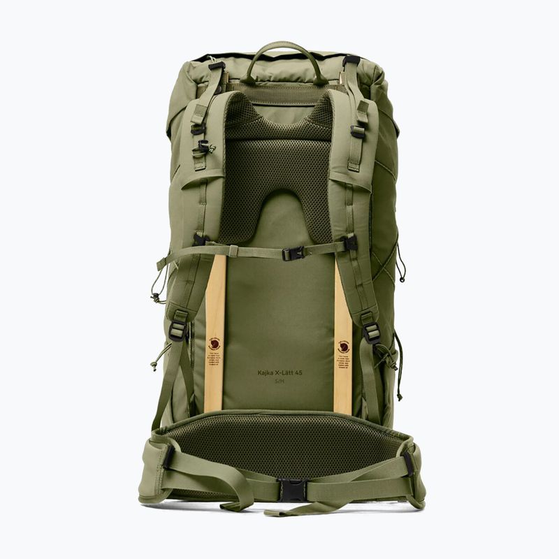 Zaino da trekking Fjällräven Kajka X-Lätt 45 l green 3