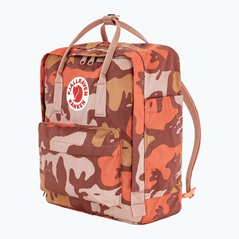 Zaino urbano Fjällräven Kanken Graphics 16 l chalkrose/hidden animals 2