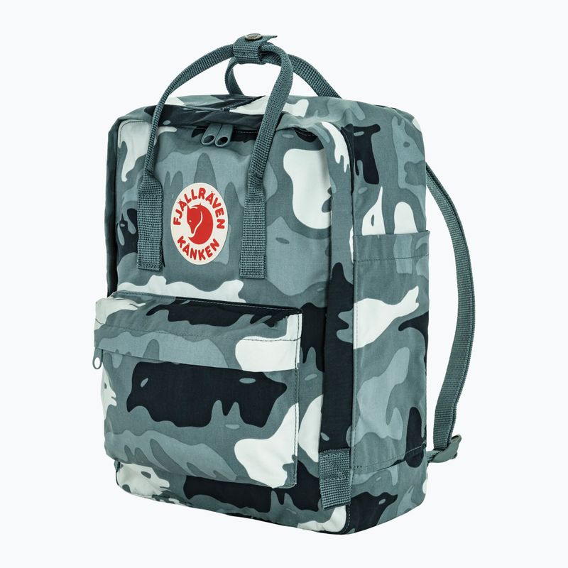 Zaino urbano Fjällräven Kanken Graphics 16 l nimbus blue/hidden animals 2