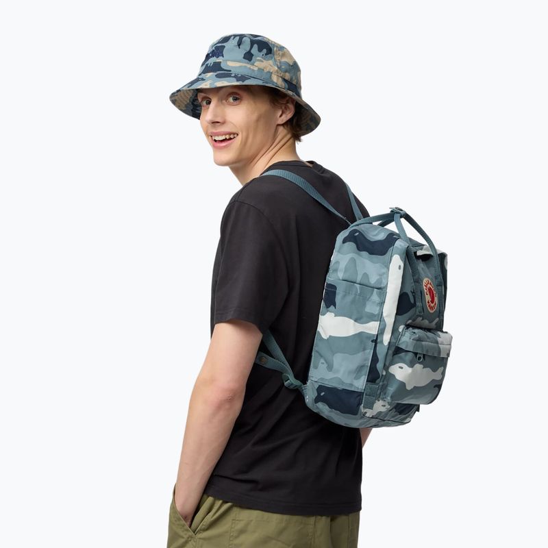 Zaino urbano Fjällräven Kanken Graphics 16 l nimbus blue/hidden animals 8