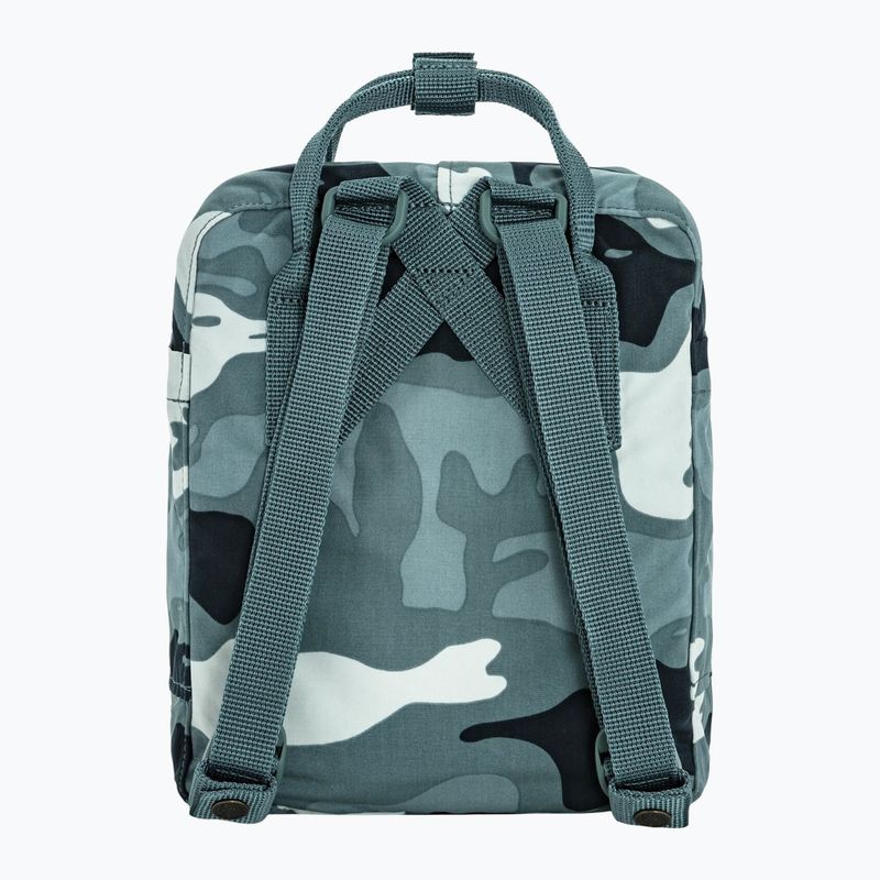 Zaino urbano Fjällräven Kanken Graphics Mini 7 l nimbus blue/hidden animals 3