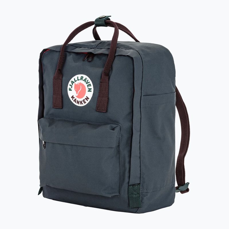 Zaino urbano Fjällräven Kånken Concept 16 l graphite/blackberry 2