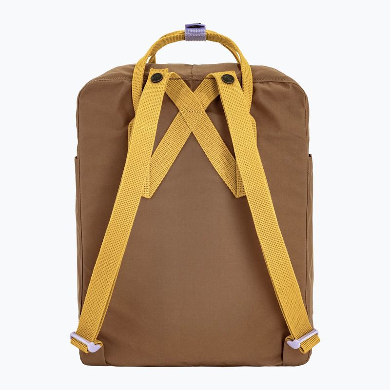 Zaino urbano Fjällräven Kånken Concept 16 l khaki dust/kantarell 2