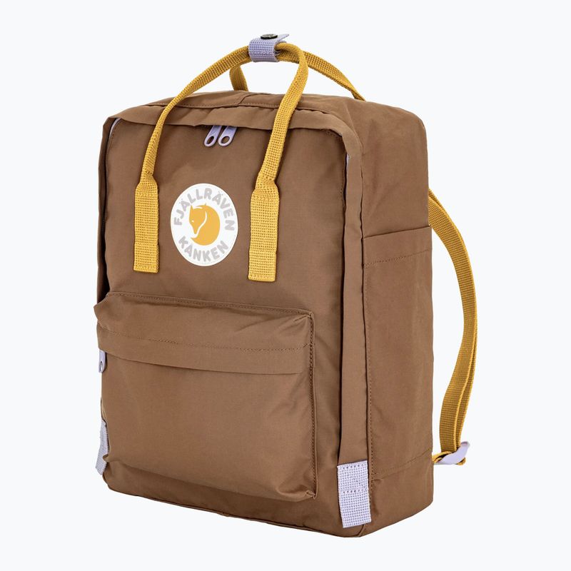 Zaino urbano Fjällräven Kånken Concept 16 l khaki dust/kantarell 3