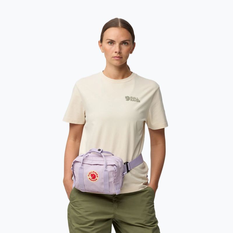 Marsupio Fjällräven Kanken pastel lavender 4