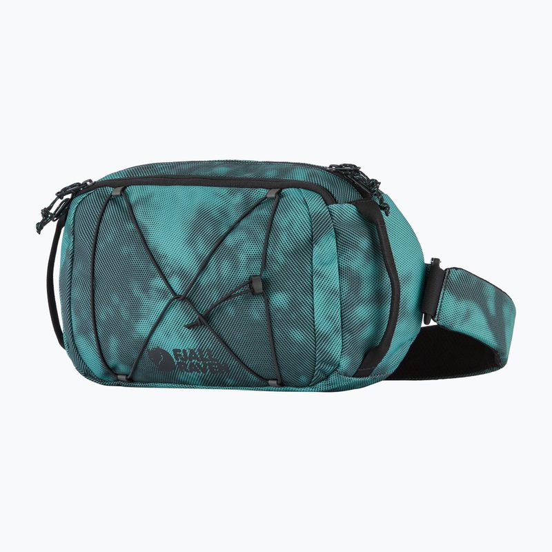 Zaino urbano a tracolla singola Fjällräven Skule Graphics Sling 6 l teal/shade 2