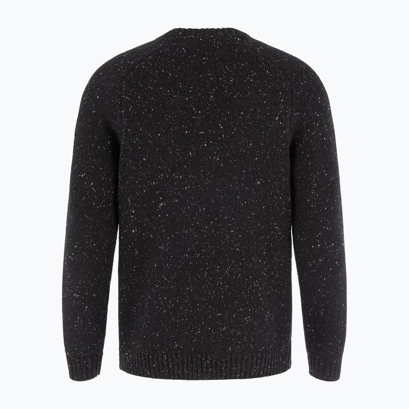 Maglione da uomo Fjällräven Övik Neps Knit black 2
