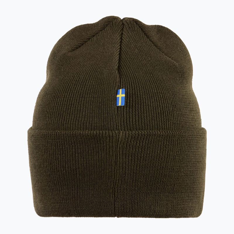 Cappello invernale Fjällräven Vardag Beanie deep forest 3