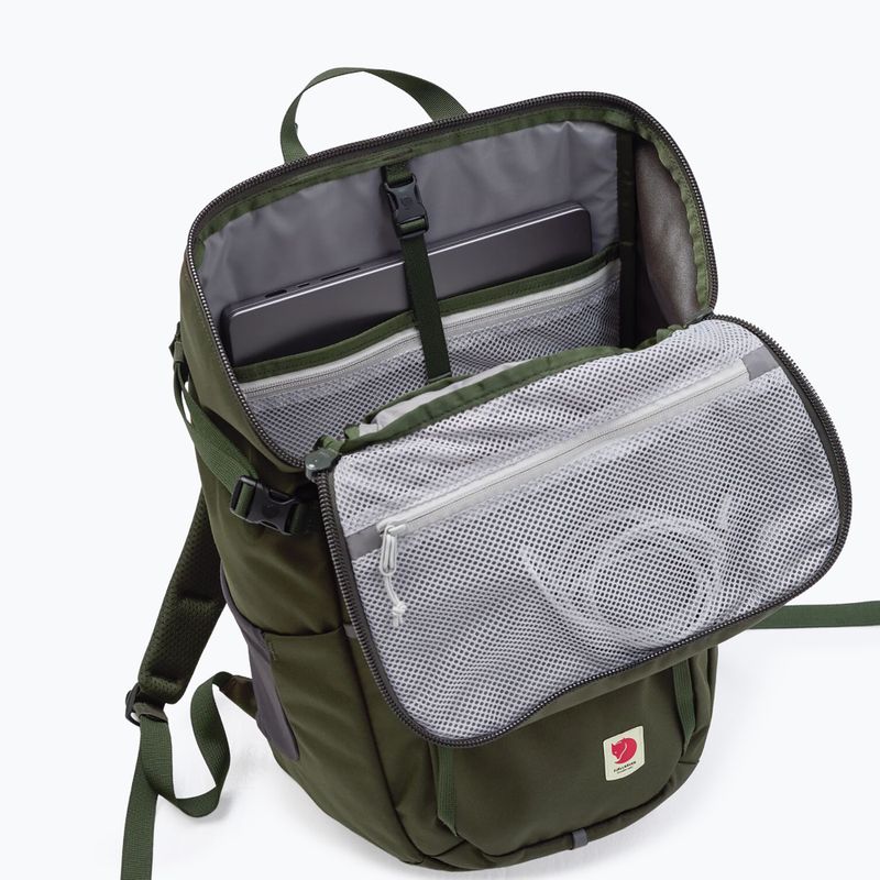 Zaino urbano Fjällräven Skule Top Zip 30 l deep forest 4