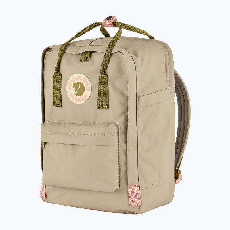 Zaino urbano Fjällräven Kanken Koncept Laptop 15" 18 l fossil/foliage green 2
