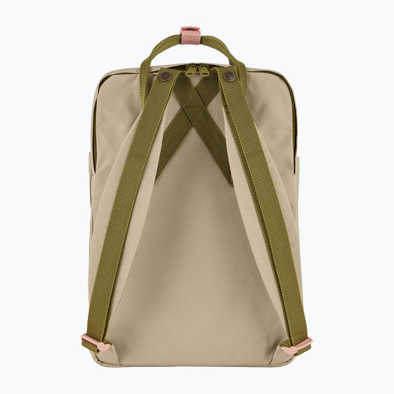 Zaino urbano Fjällräven Kanken Koncept Laptop 15" 18 l fossil/foliage green 3