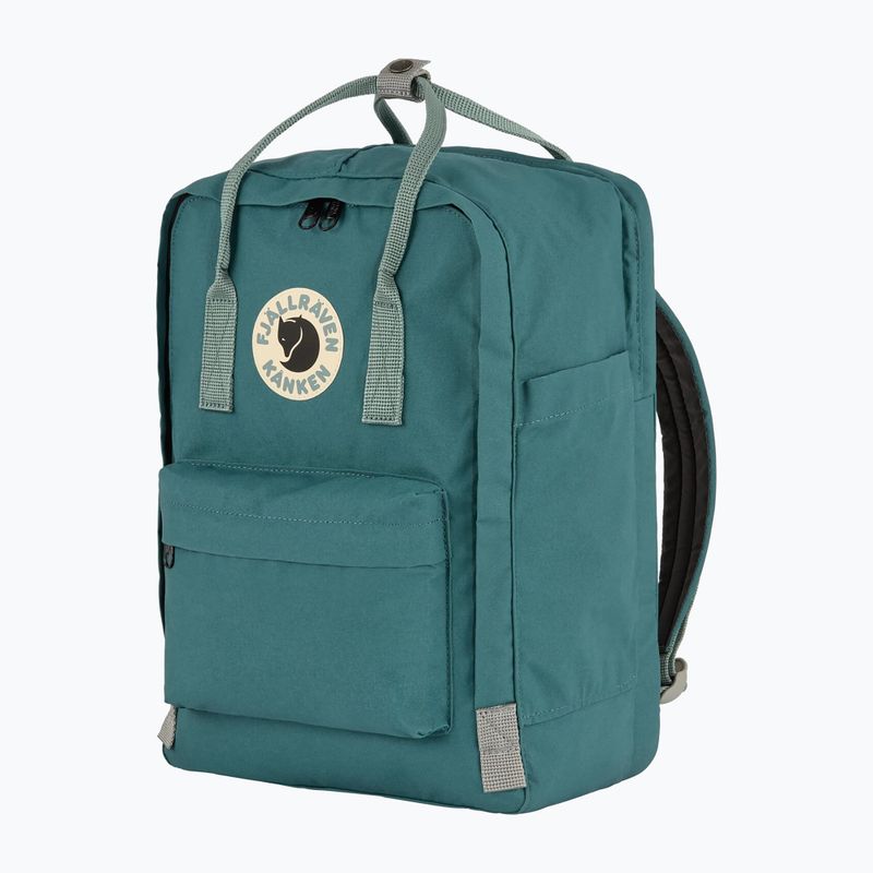 Zaino urbano Fjällräven Kanken Koncept Laptop 15" 18 l teal/frost green 2