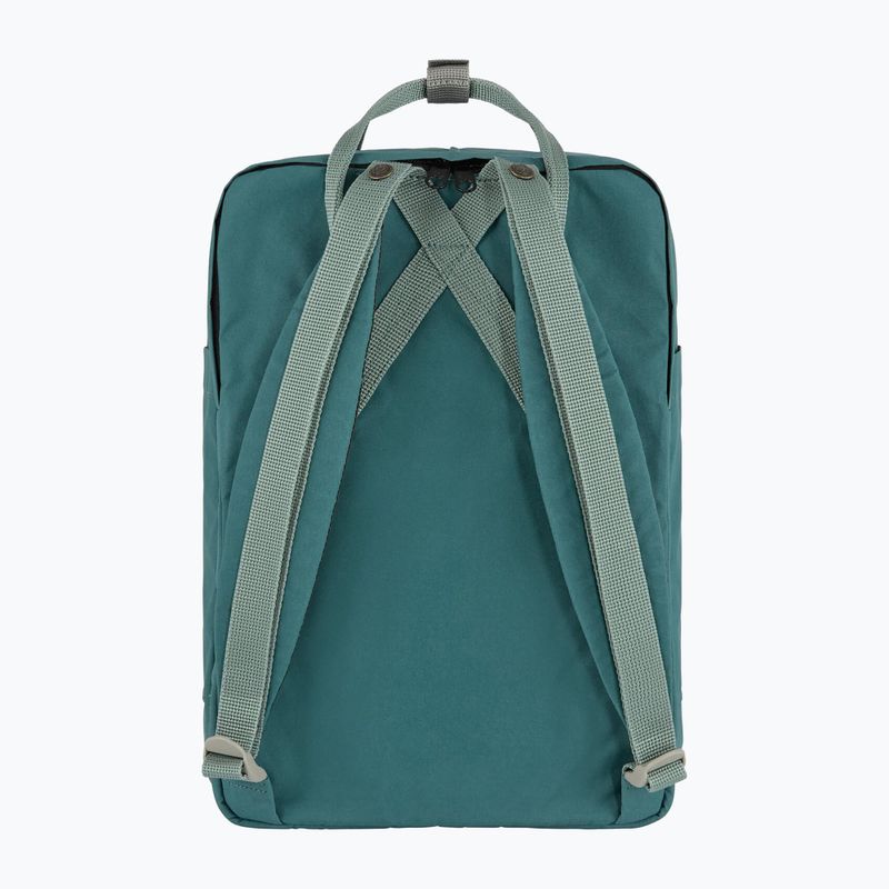 Zaino urbano Fjällräven Kanken Koncept Laptop 15" 18 l teal/frost green 3