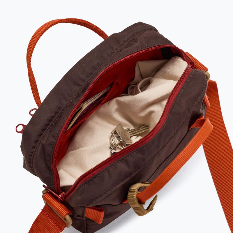 Marsupio Fjällräven Kanken Koncept 4 l black oak/rowan red 4