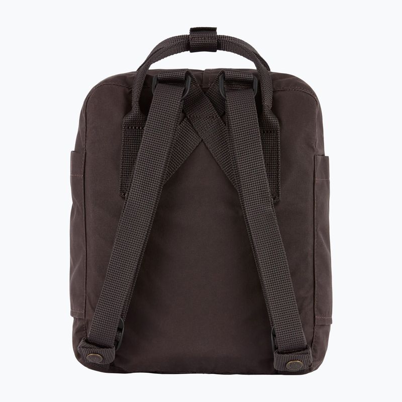 Zaino urbano Fjällräven Kanken Mini 7 l black oak 3