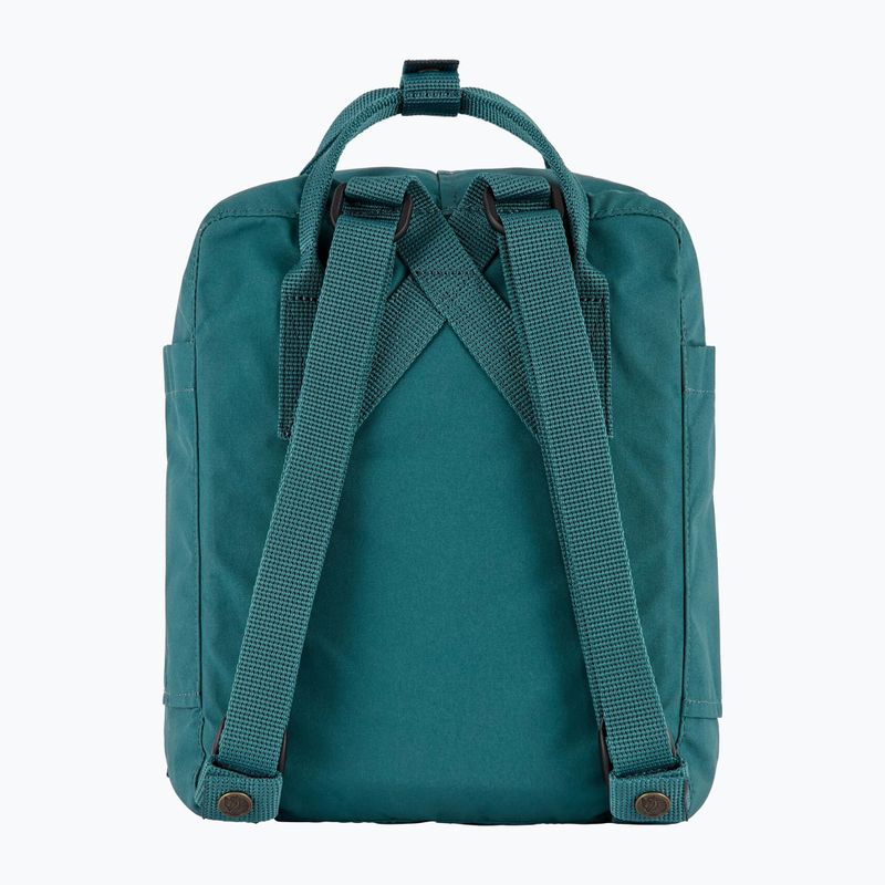 Zaino urbano Fjällräven Kanken Mini 7 l teal 3