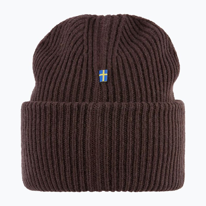 Cappello invernale Fjällräven 1960 Logo Hat black oak 3