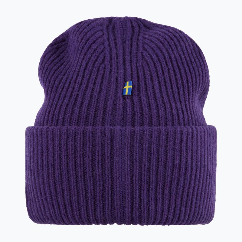 Cappello invernale Fjällräven 1960 Logo Hat dark violet 3