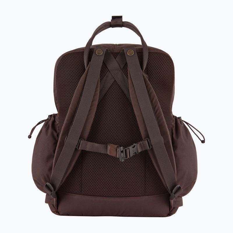Zaino urbano Fjällräven Kånken Outlong 18 l black oak 3