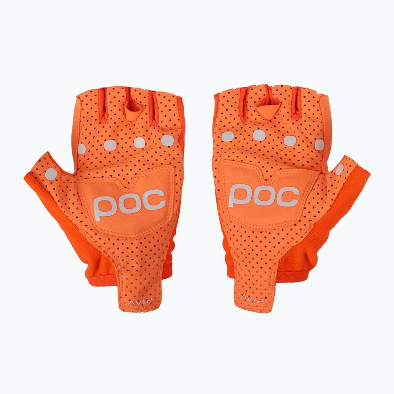 Guanti da ciclismo POC AVIP Short zink orange 2