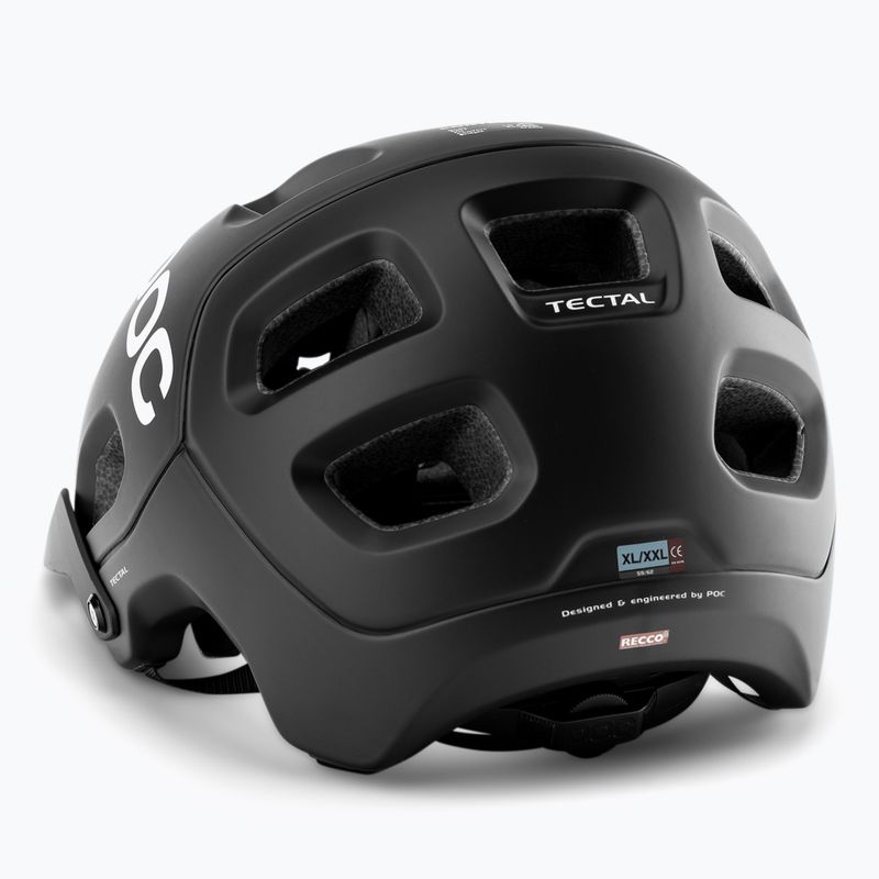 Casco da bici POC Tectal nero uranio 4