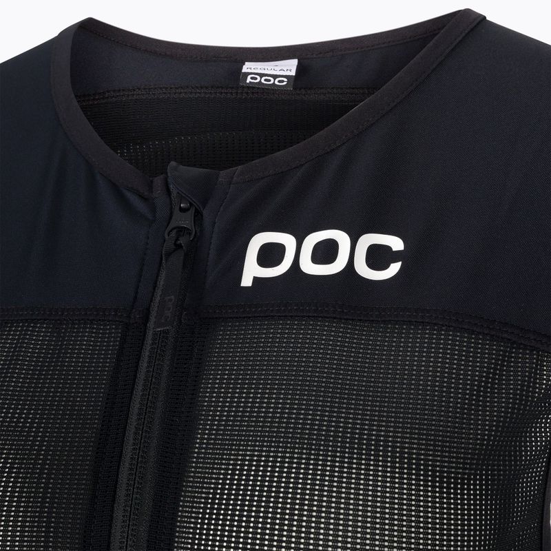 POC Spine VPD air WO gilet nero uranio 4