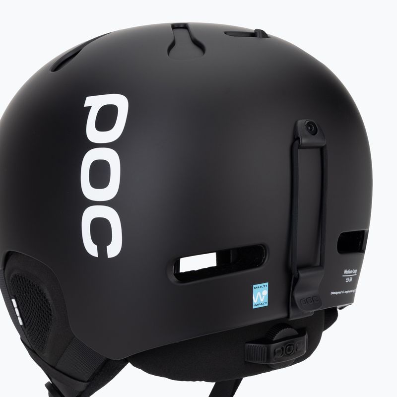 Casco da sci POC Auric Cut nero opaco 9