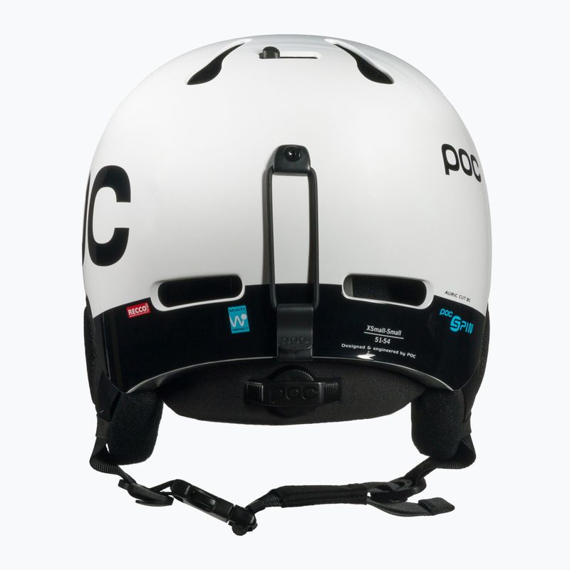 POC Auric Cut Backcountry Spin casco da sci idrogeno bianco 3