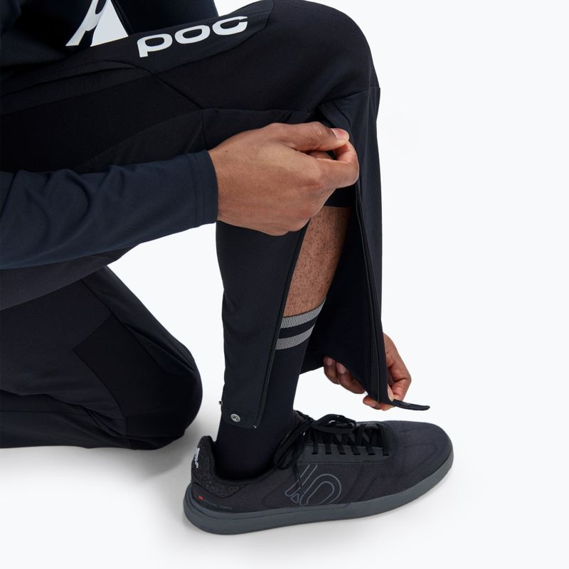 Pantaloni da ciclismo da uomo POC Resistance Pro DH nero uranio 4