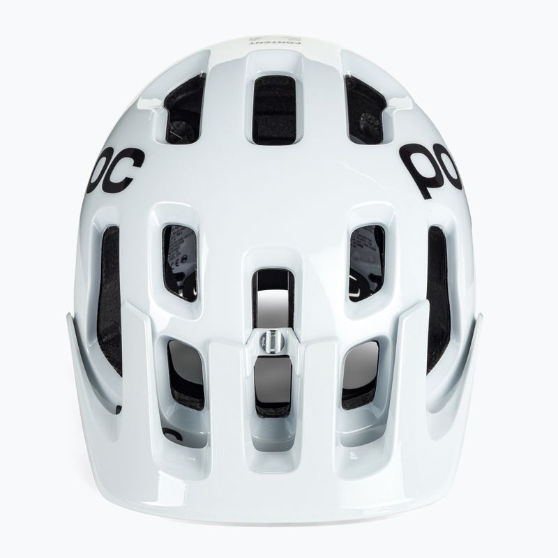 Casco da bici POC Tectal Race SPIN bianco idrogeno/nero uranio 2