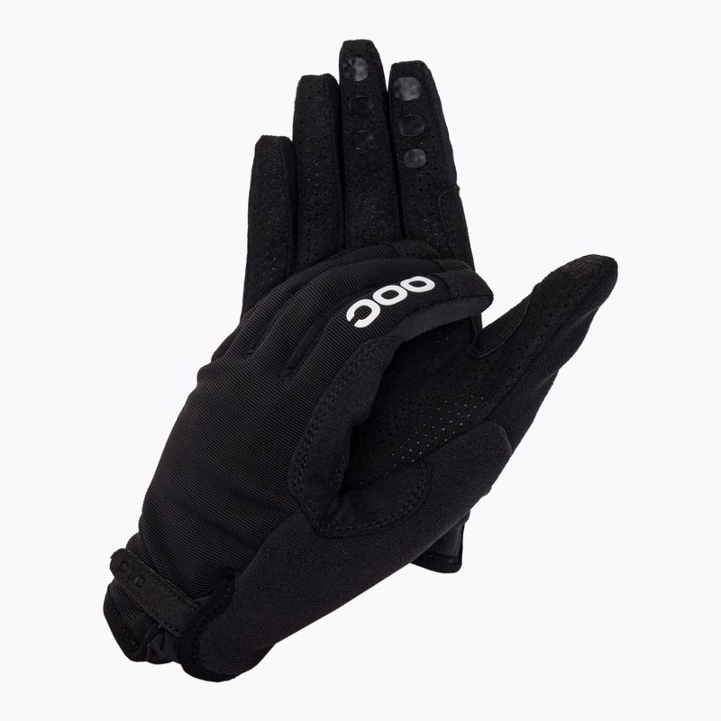 Guanti da ciclismo POC Resistance Enduro Adj nero uranio/nero uranio